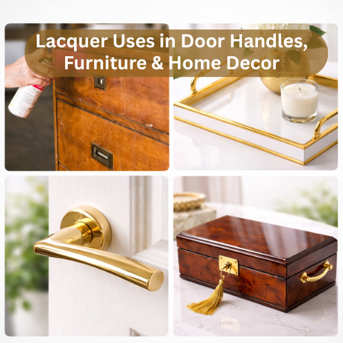 How Lacquer Is Used in Door Handles, Furniture, Cabinets & Home Decor Products